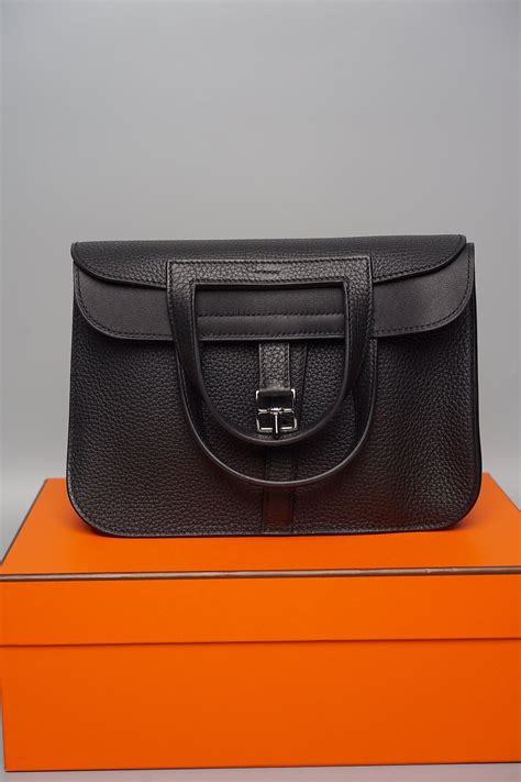 hermes halzan black|hermès halzan price.